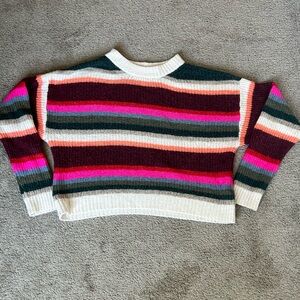 Striped American eagle sweater